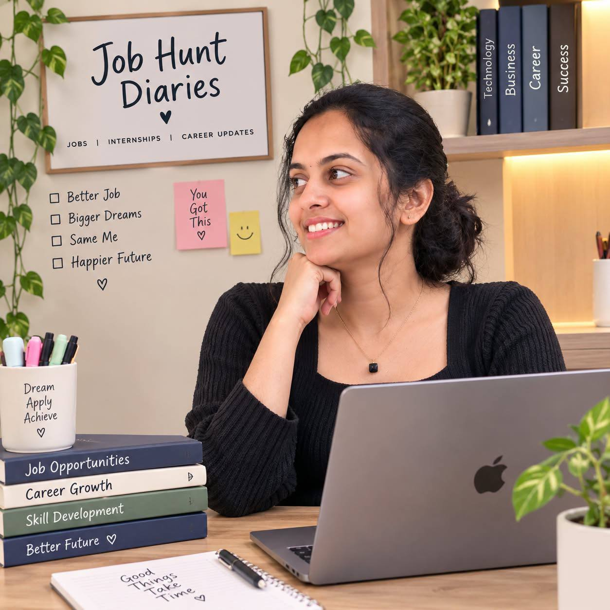 Candidate exploring career opportunities
